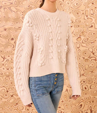 Ulla Johnson - Indra Cable Knit Pullover