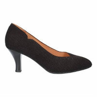 L'amour Des Pieds Women's Bamelle Raindrop Heels in black - women's heels