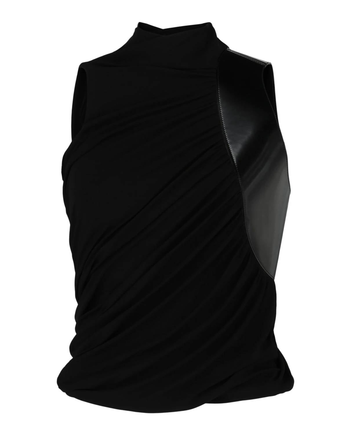 Salvatore Ferragamo - Women's Panelled Draped Top