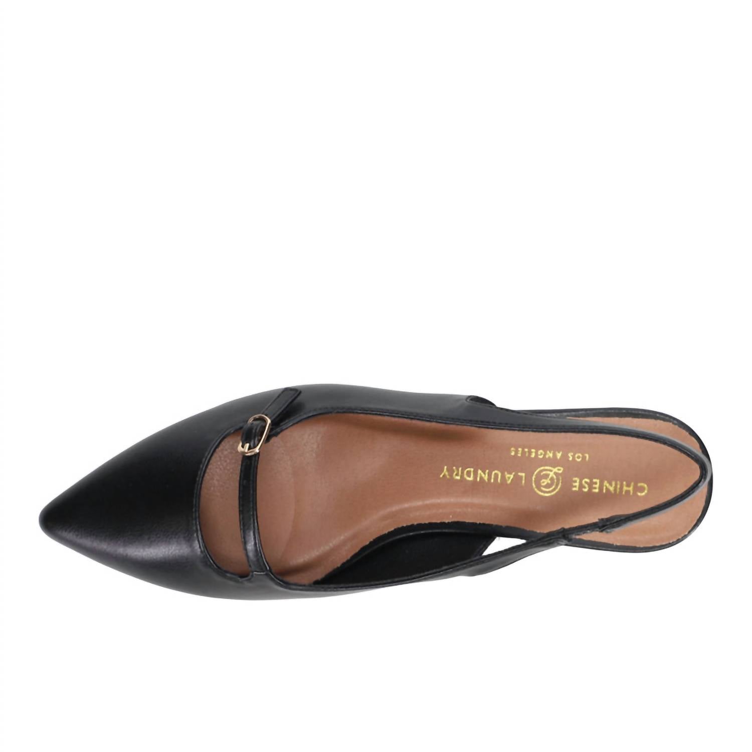 CHINESE LAUNDRY Women's Maude Pointed Toe Slingback Pumps in black - women's heels - alternate view
