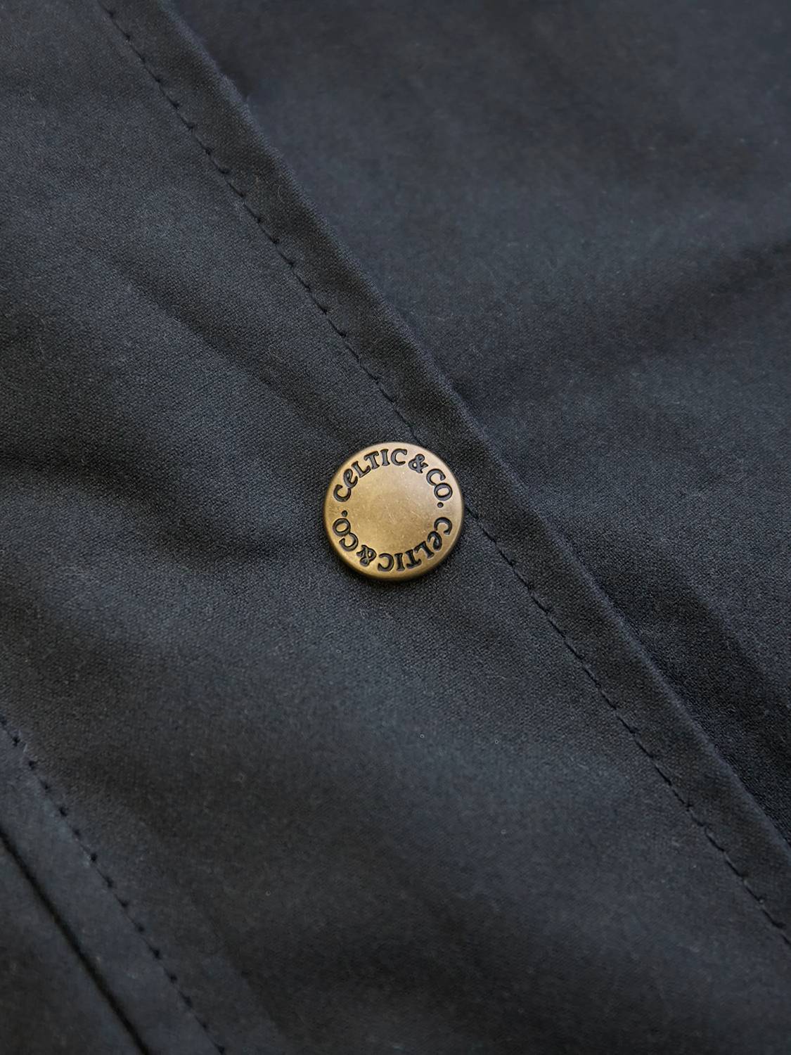 Celtic & Co. - British Pleat Back Waxed Jacket