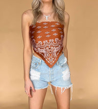 Magic - Bandana Scarf Top