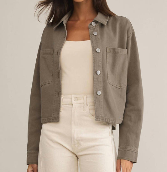 Z Supply - All Day Cropped Denim Jacket