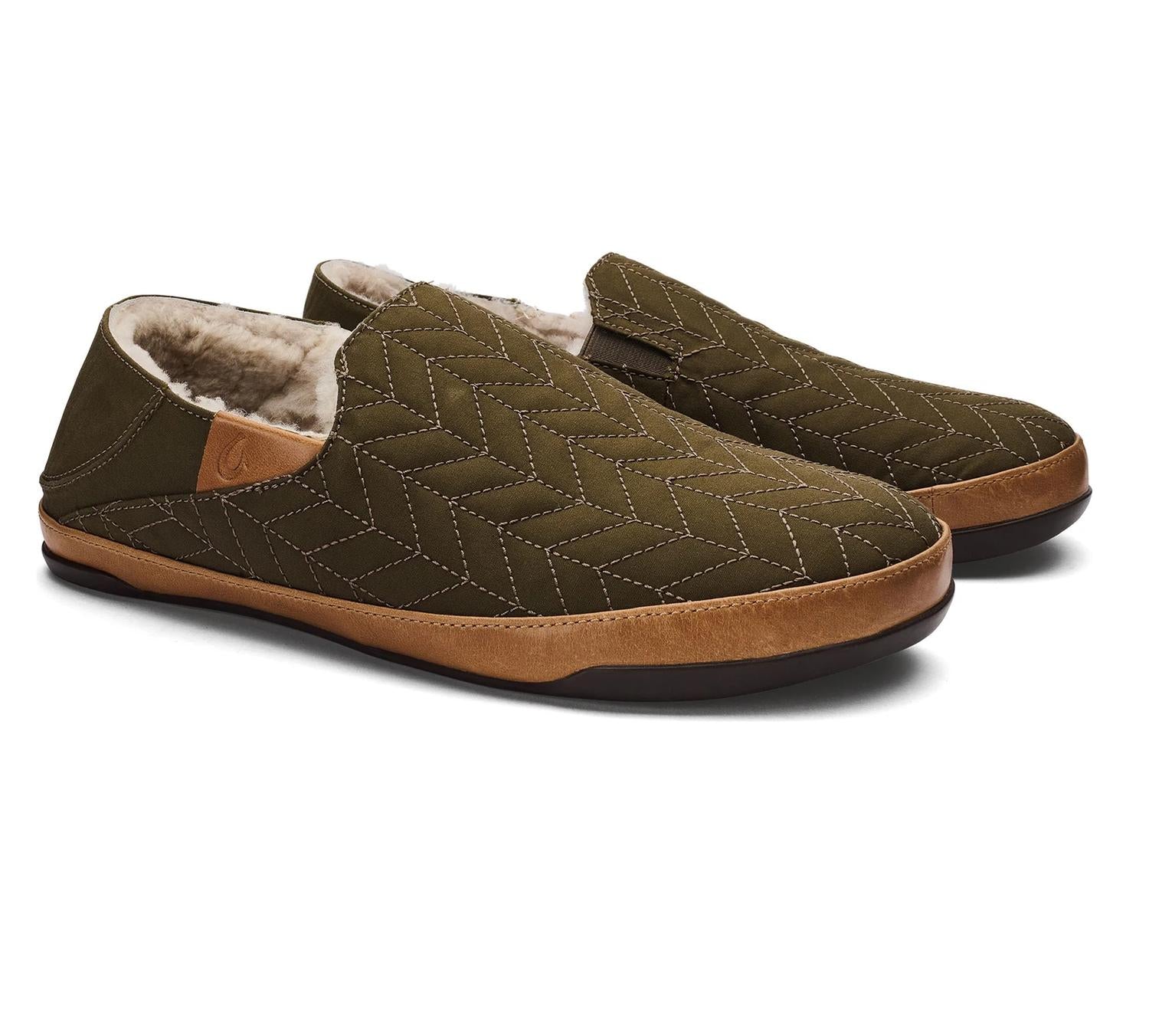 Olukai - Men's Hanohano Waxed Canvas Slippers