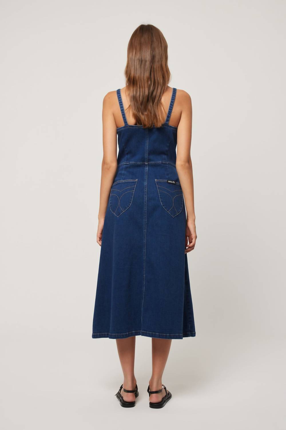 Rolla'S - Mara Button Down Denim Midi Dress