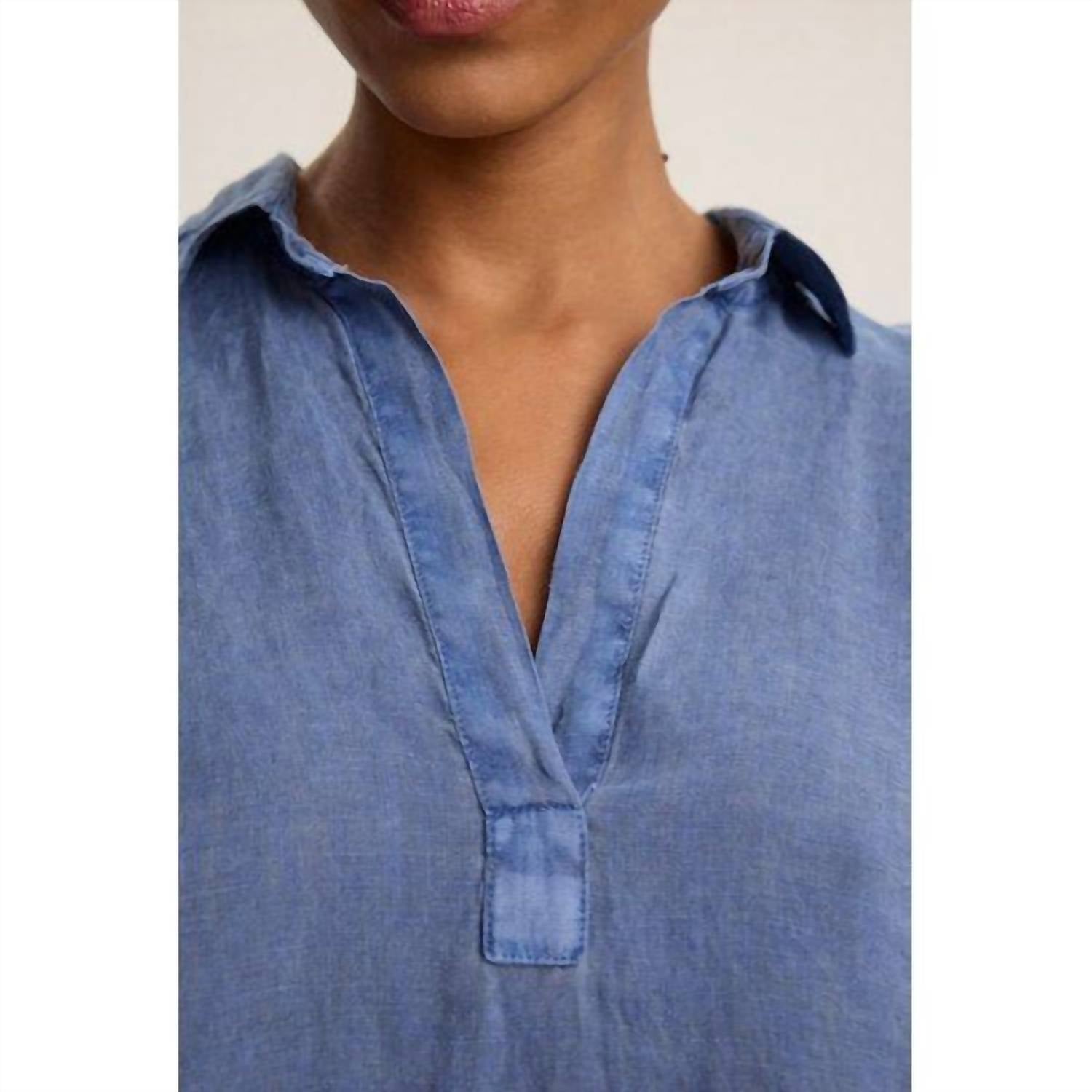 Velvet By Graham & Spencer - Stella Woven Linen Dress