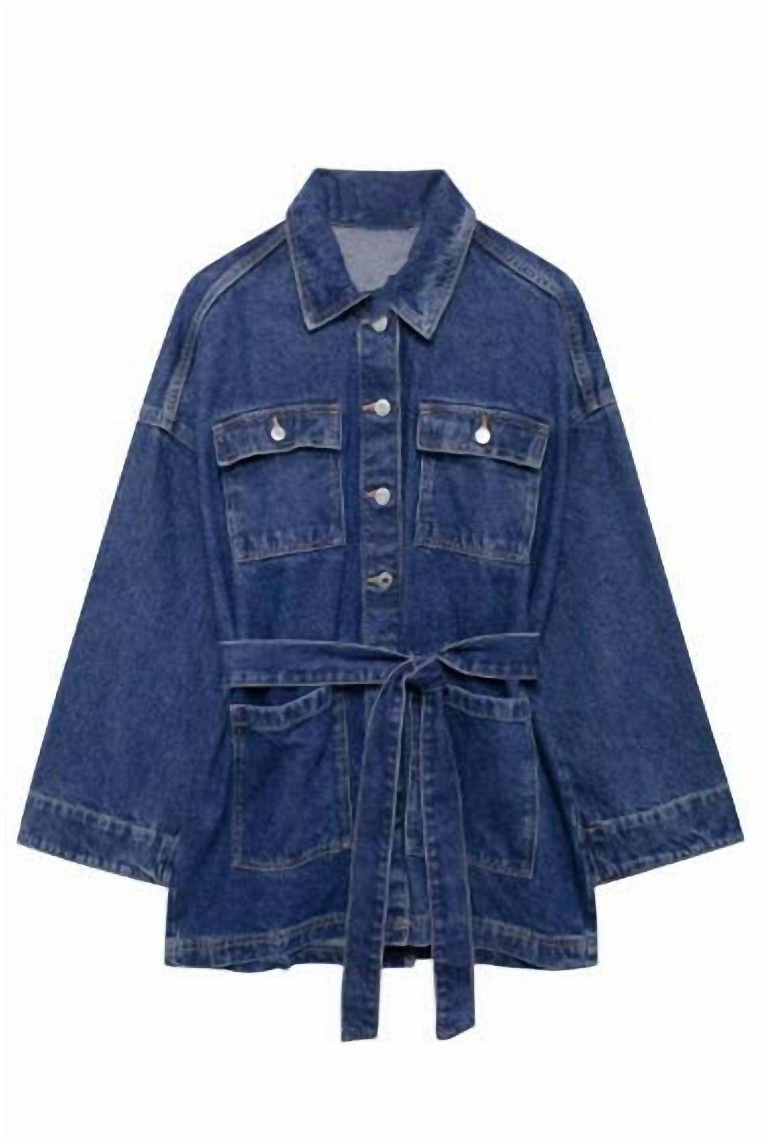 Wisteria Lane - Cleo Button Down Jacket