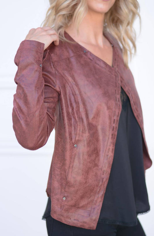 Trent Faux Leather Jacket