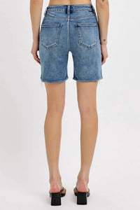 Risen - Tummy Control Loose Fit Mid Length Shorts