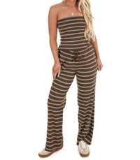 Le Lis - Along The Lines Stripe Two Piece Set