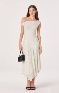 Astr - Ciarra Polka Dot Dress