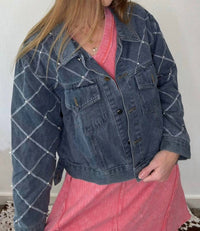 Miss Sparkling - Denim Pearl Jacket