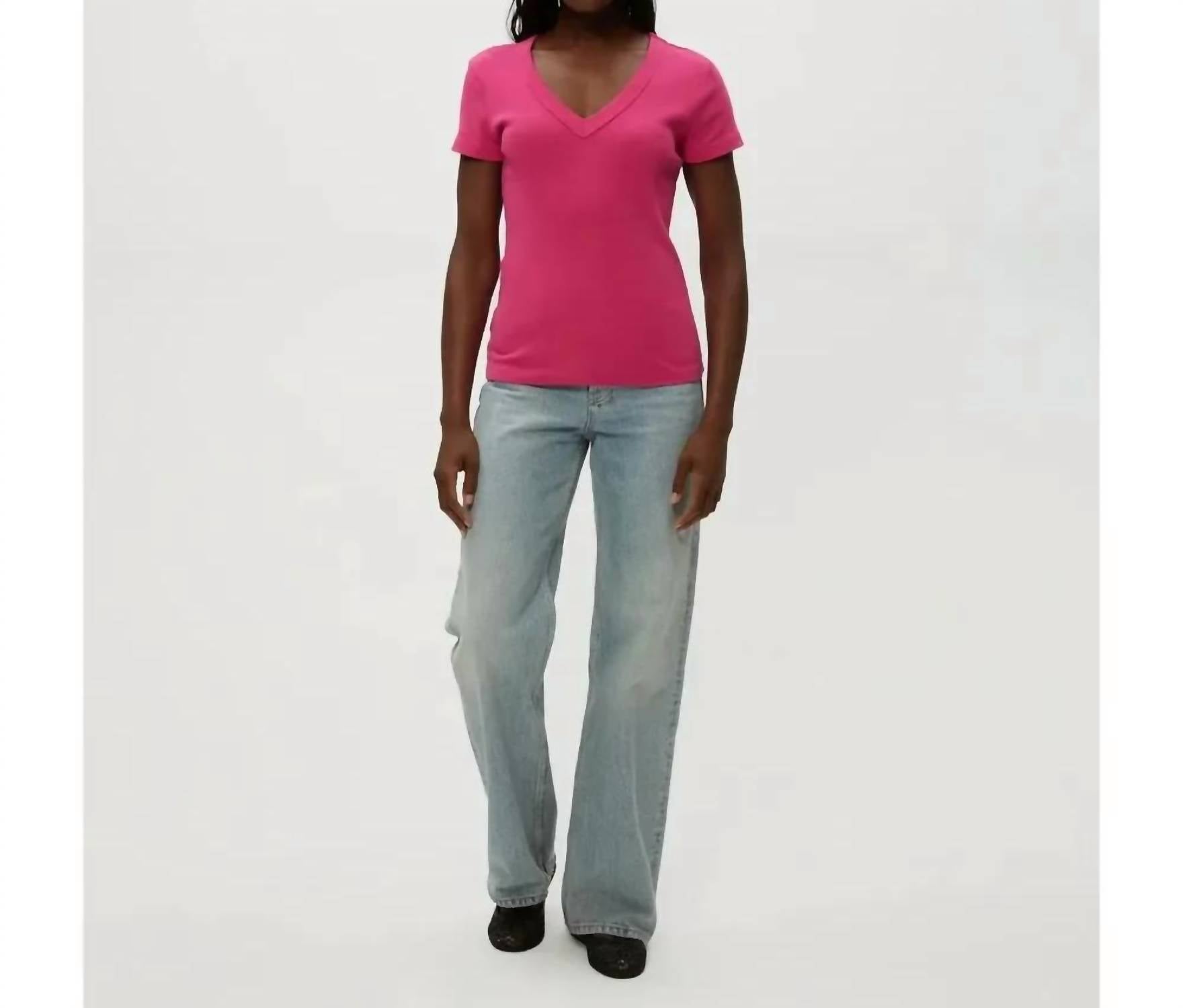 Michael Stars - Nikki Vneck Top