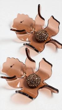 Lele Sadoughi - Women's Crystal Lily Earrings
