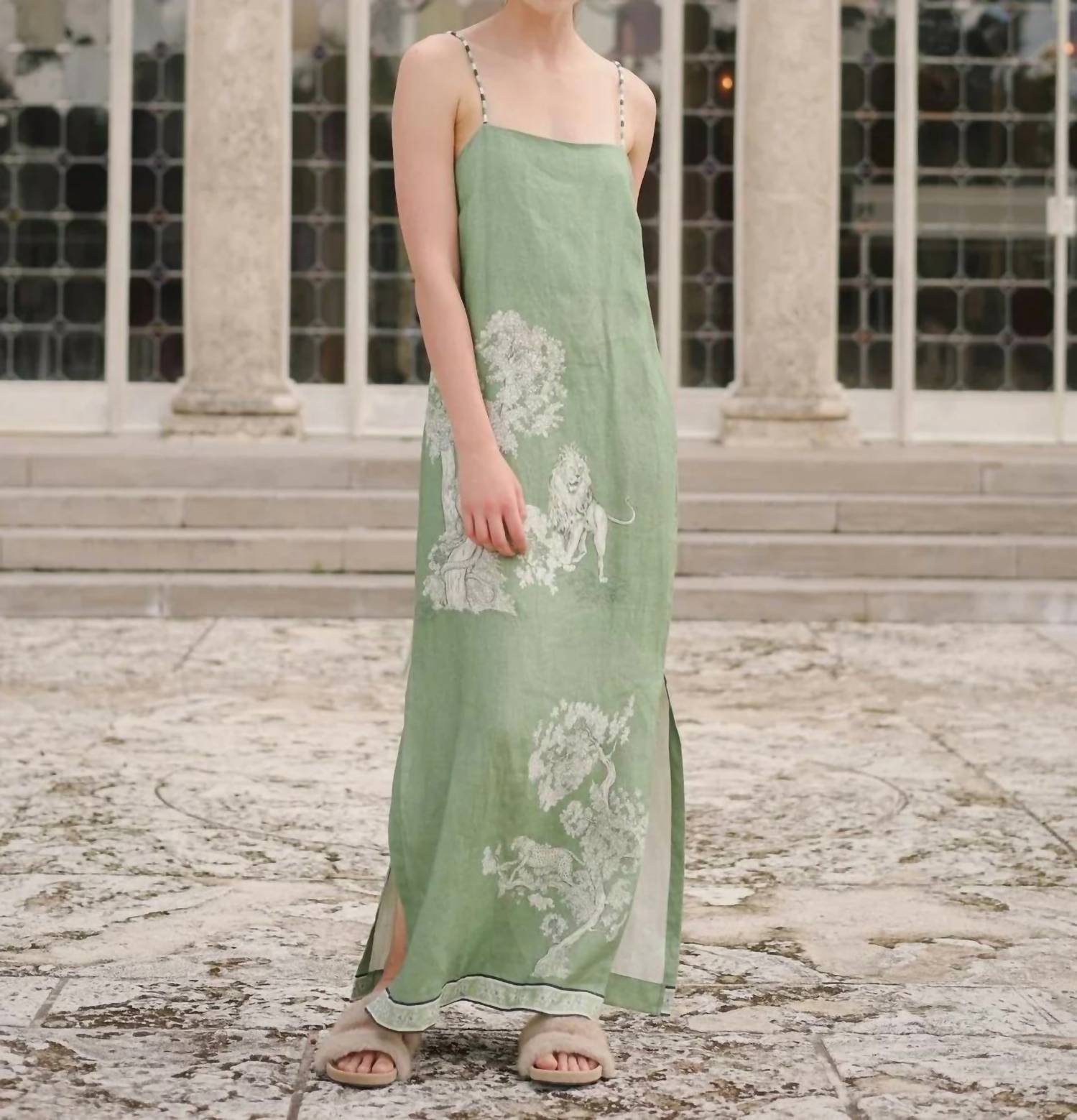 Las Sureñas - Botanical Midi Dress