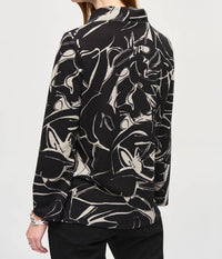 Joseph Ribkoff - Cowl Neck Bohemian Blouse