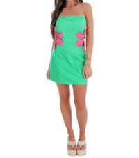 Day + Moon - Women's Bloom Babe Strapless Mini Dress
