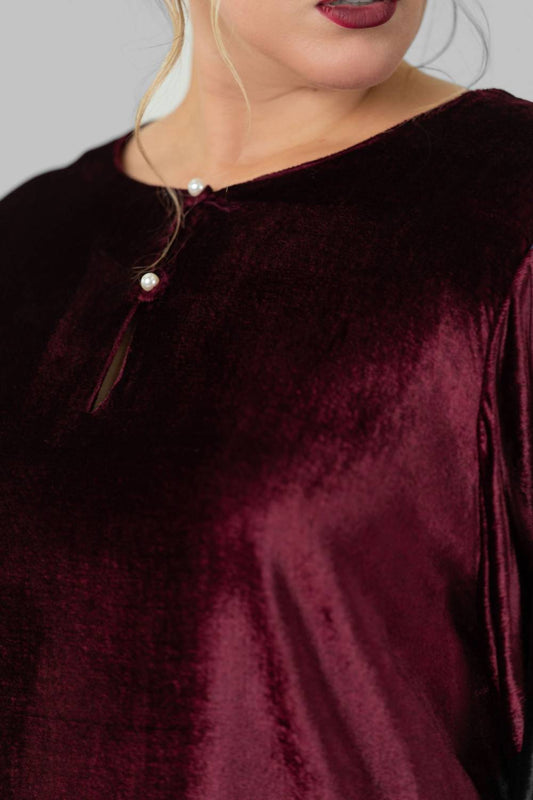 Emily Lovelock - Hazel Long Sleeve Top - Plus