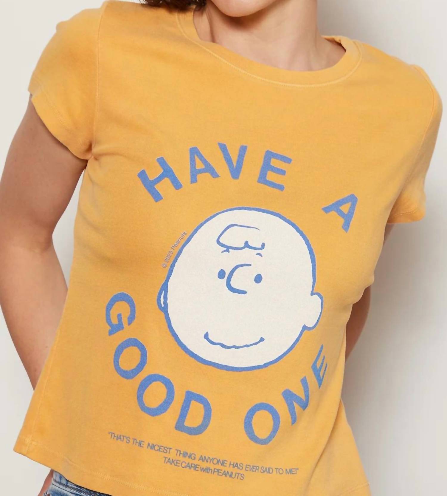 People Of Leisure - Peanuts Have A Good One Baby Tee