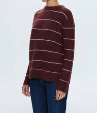 Pistola - Ivy Crewneck Burgundy Pullover