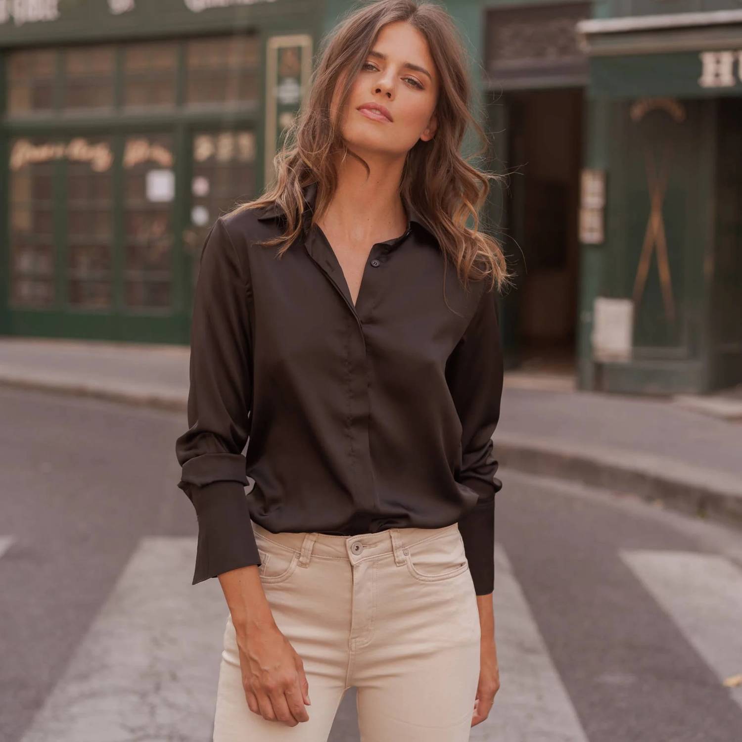 Choklate Paris - Léa Satin Shirt