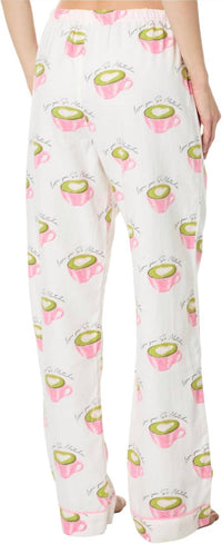 Pj Salvage - Flannels Love You So Matcha Pajama Set