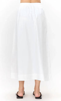Greylin - Ana Poplin A Line Midi Skirt