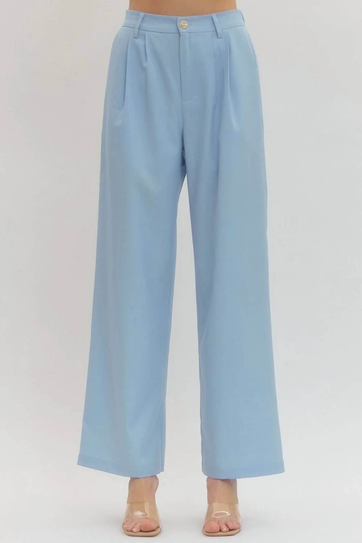 Entro - Spencer Straight Leg Trousers