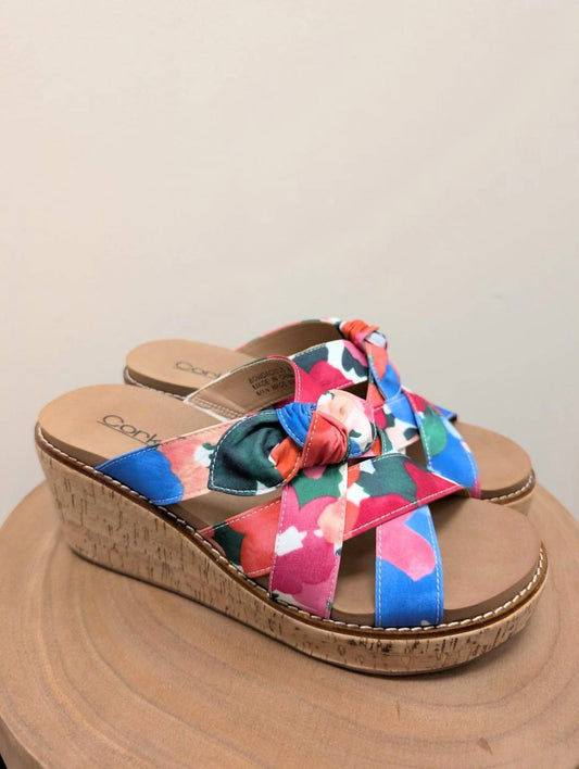 Corkys Footwear - Bowdacious Wedge Floral