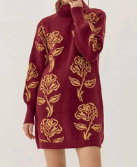 Jodifl - Josephine Floral Sweater Dress