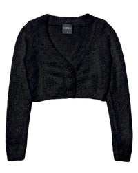Katie J Nyc - Girl's Mara Fuzzy Cardigan