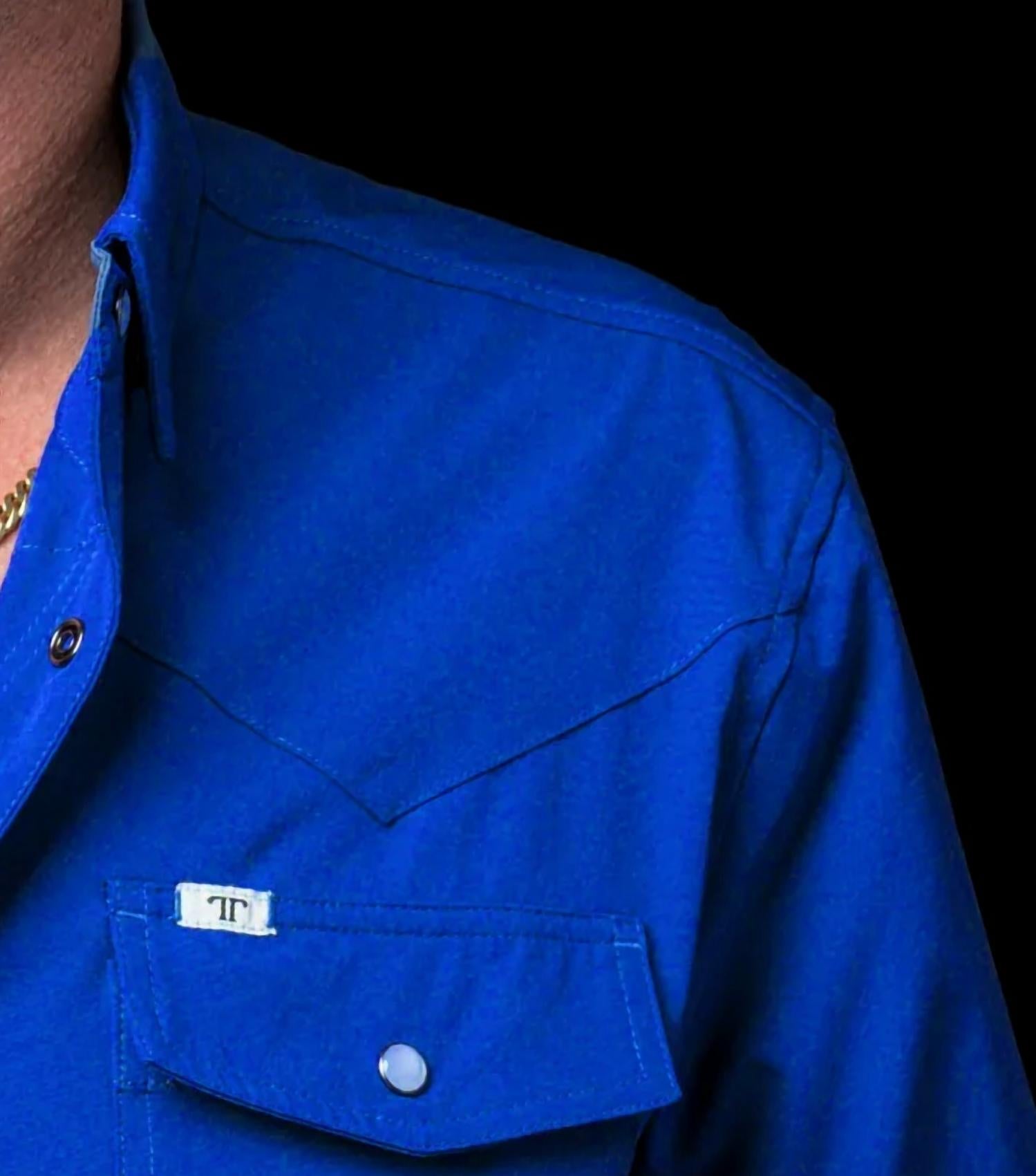 Ferrell - Long Sleeve Pearl Snap Shirt