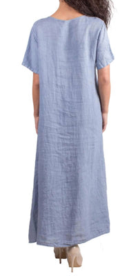 Gigi Moda - Vedette Linen Maxi Dress