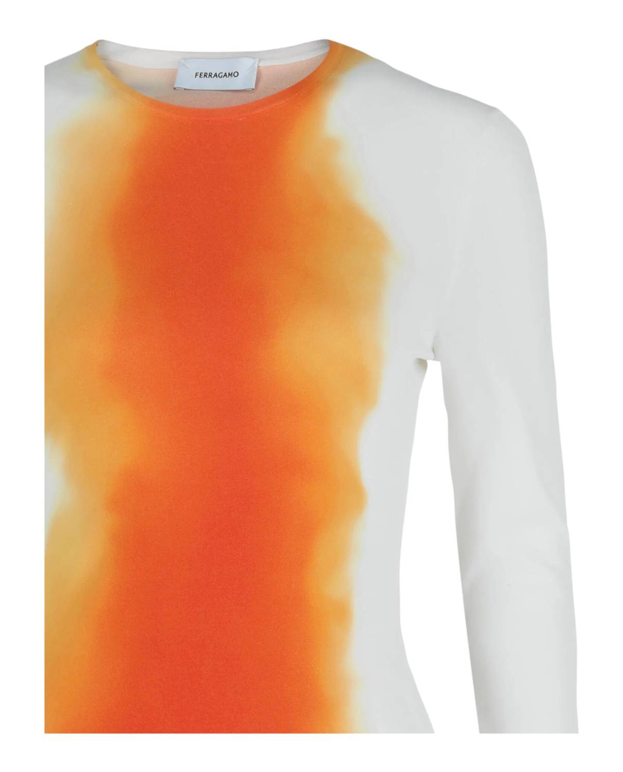 Salvatore Ferragamo - Women's Ombre Knit Long Sleeve Top