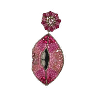 Allie Beads - Women's Jeweled Lip Earrings