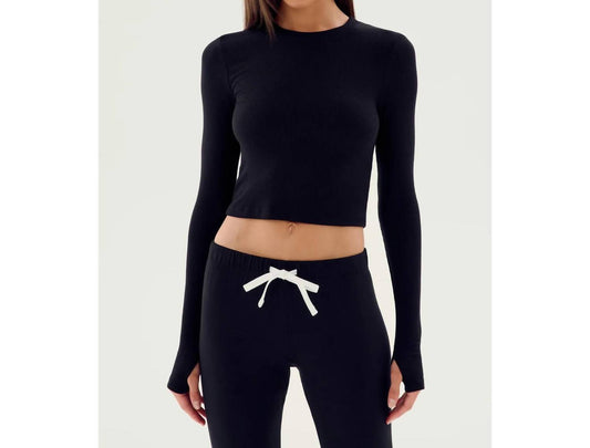 Splits59 - Louise Long Sleeve Crop Top