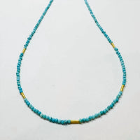 Theodosia - Women's Delicate Five Bar Necklace