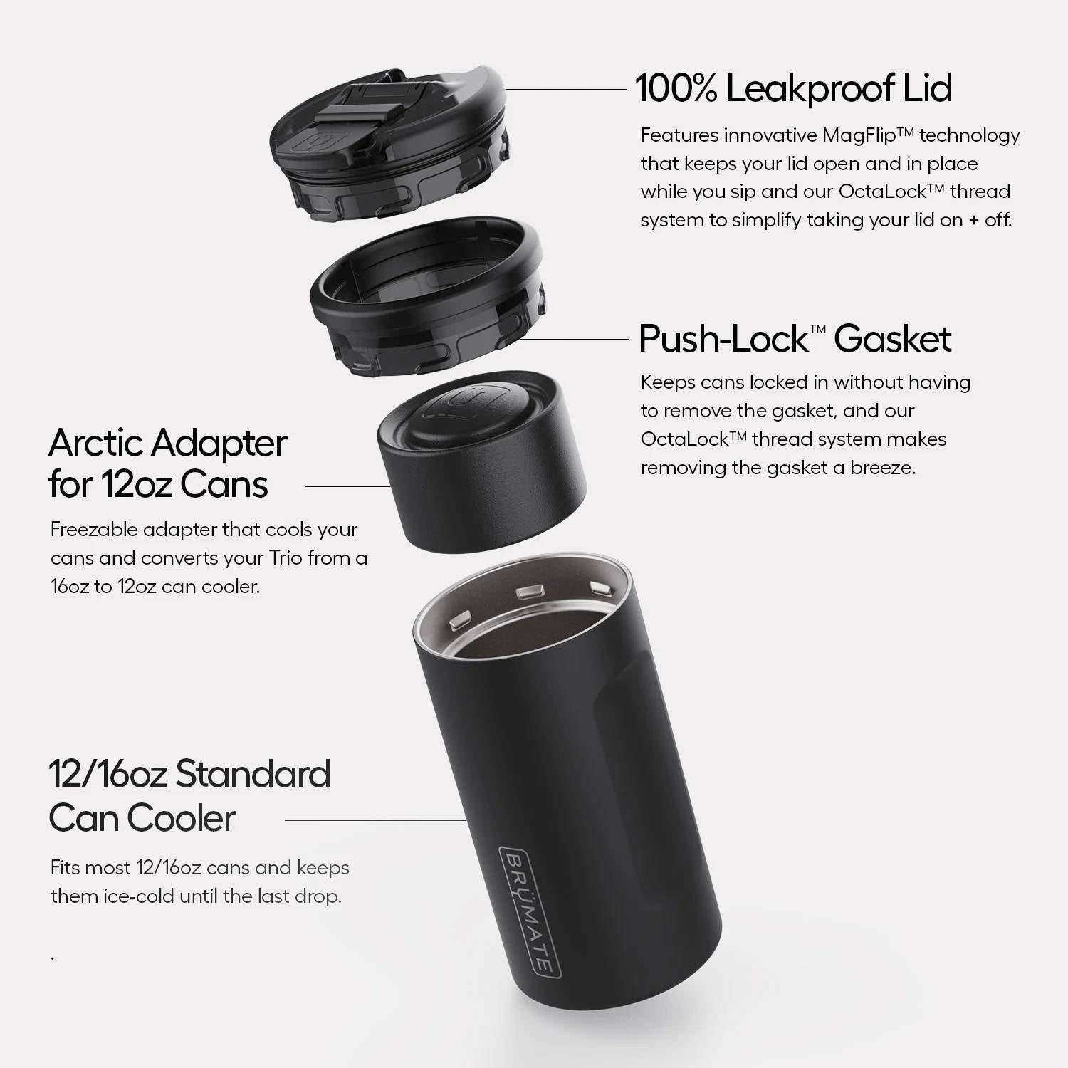 Brumate - Hopsulator Trio Tumbler