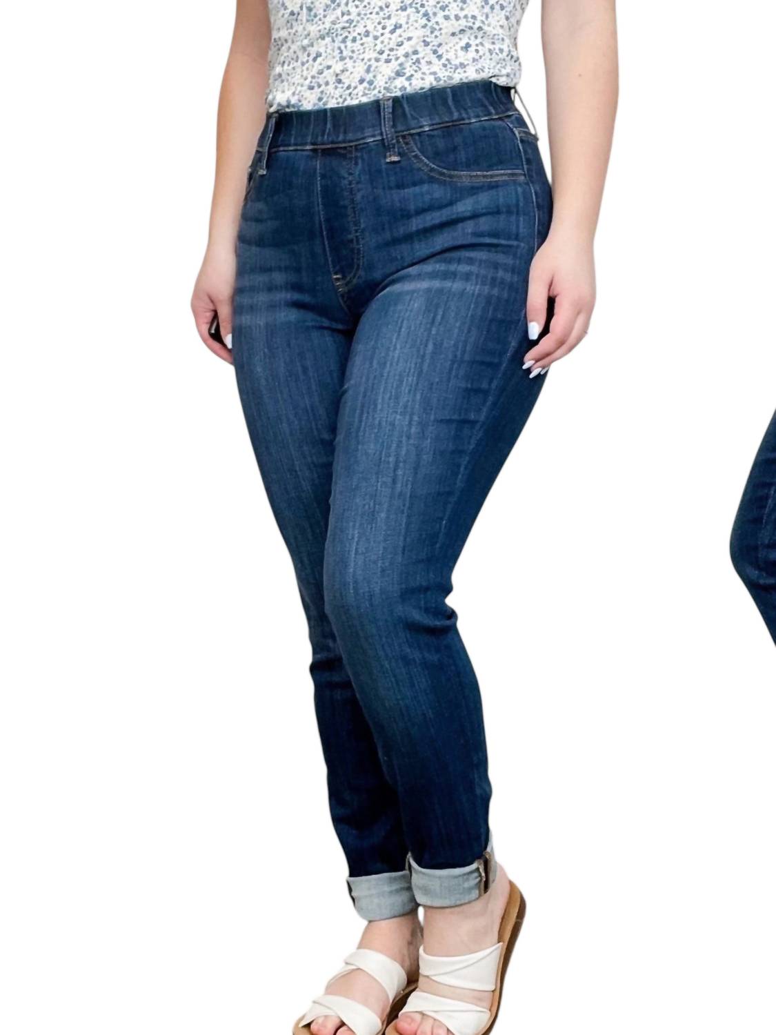 Judy Blue - Gracie High-rise Slim Fit Pull On Jeans