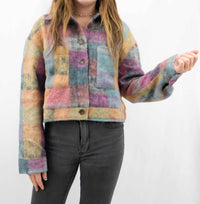 Anniewear - Flannel Cropped Shacket