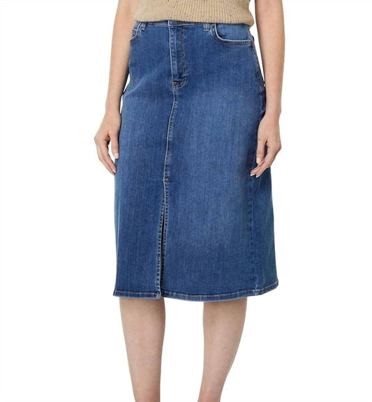 Elliott Lauren - Perfect Stretch Denim Skirt
