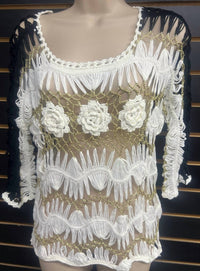 Nf - Women's Boho Crochet Top