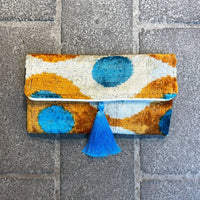 Mila Miro By Emelie - Ikat Clutch Silk Bag