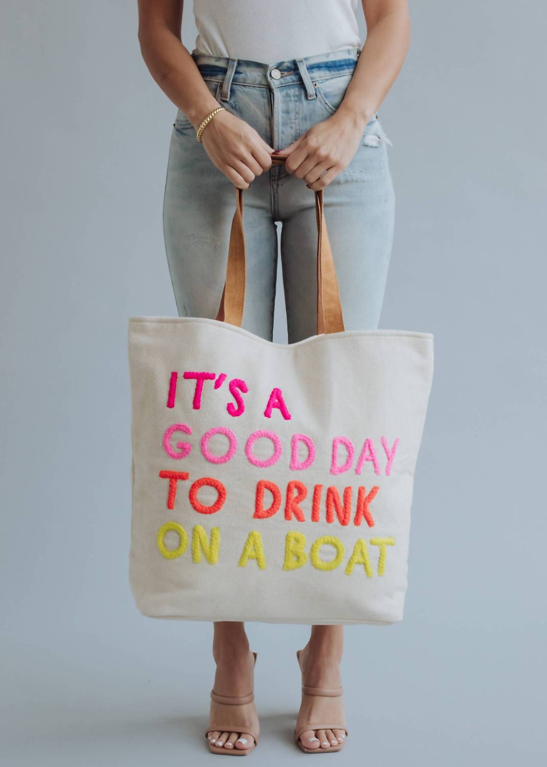 Panache Apparel - Women's Drink On A Boat Tote