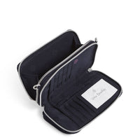 Vera Bradley Women's Rfid All In One Crossbody Bag in one crossbody bag performance twill in classic navy - women's bag - alternate view