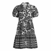 Apny - Flounce Shirt Dress