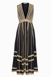 Ulla Johnson - Palermo Deep V Midi Dress