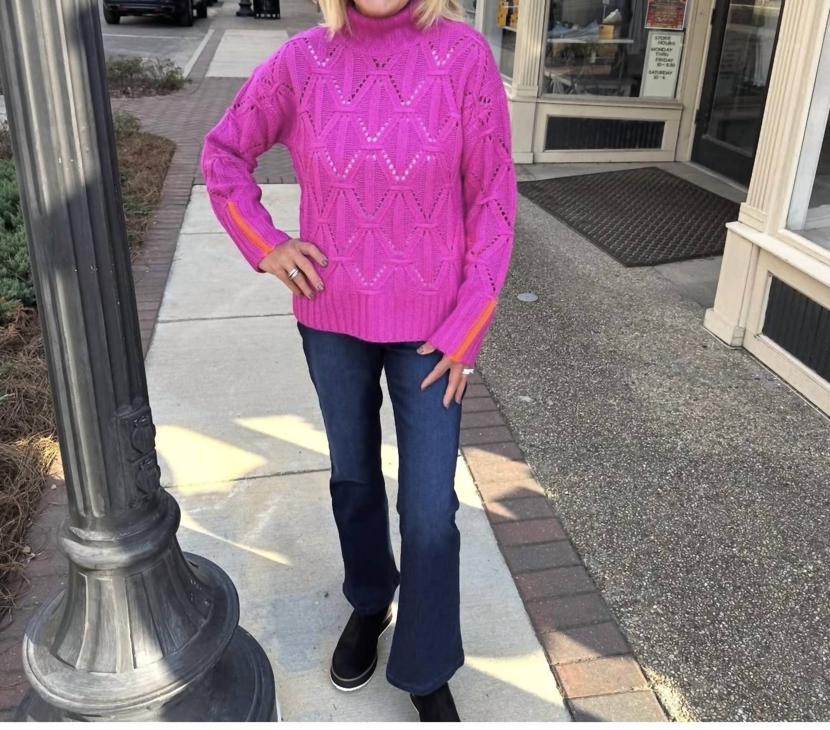 Lisa Todd - Mock Neck Cashmere Sweater