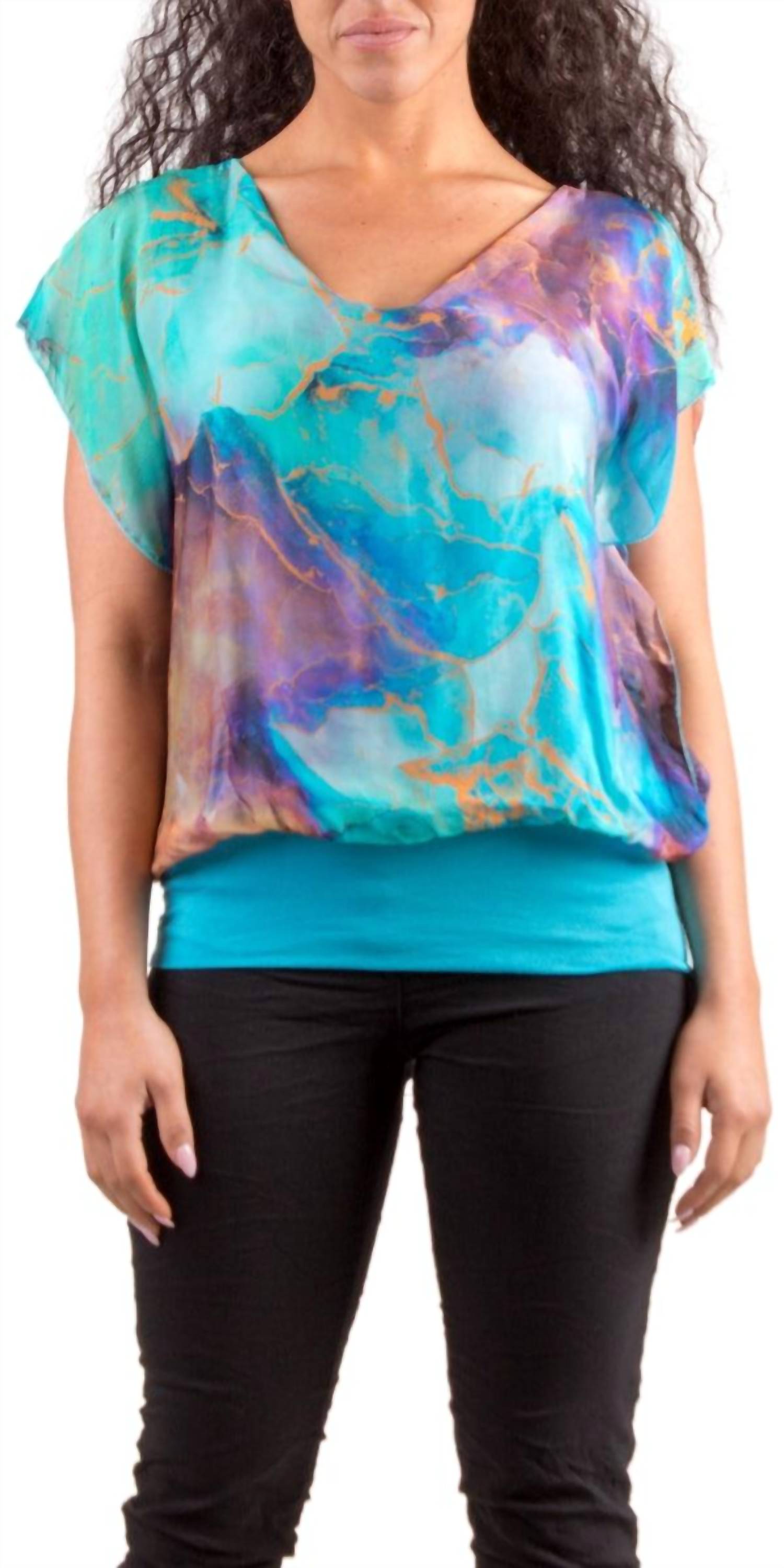 Gigi Moda - Amante Tempesta Silk Top