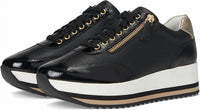 Johnston & Murphy - Women's Gracie Side Zip Lace Up Sneaker